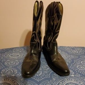 Black Western Boots